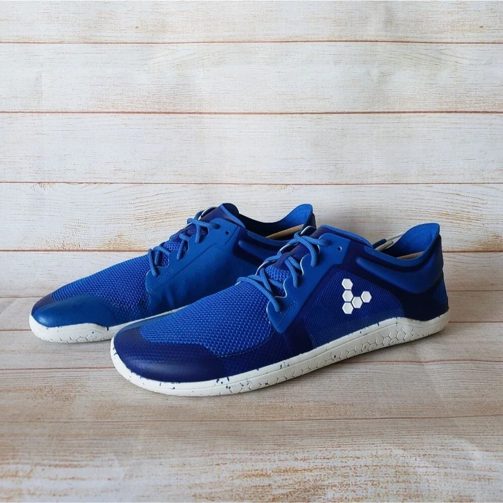 Vivobarefoot Primus Lite II R Vivid Blue Textile Walking Running Outdoor Sneaker